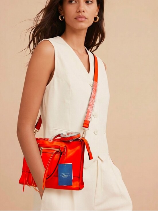 G.H. Bass & Co. Handbags - NWT G.H. Bass & Co CORAL Convertible Bag With 2 Straps